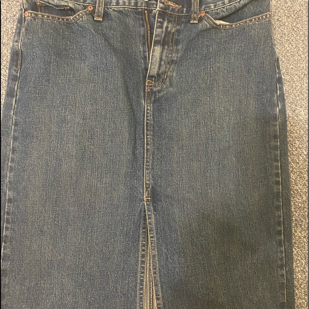Jean skirt